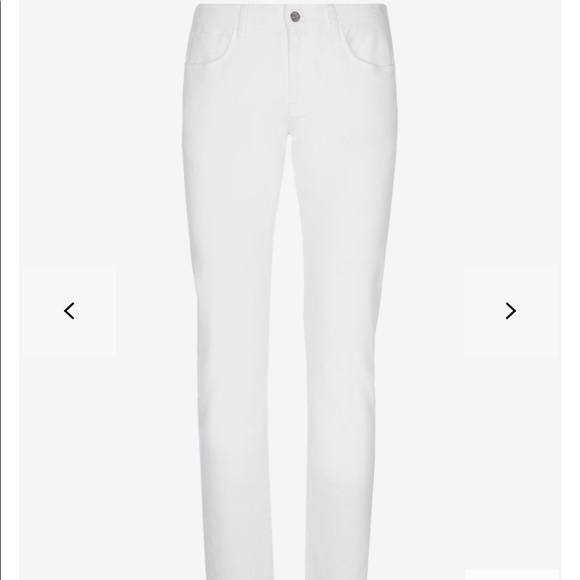 Size31x32 Armani Exchange White J13 SLIM-FIT JEANS - Picture 2 of 7